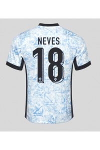 Fotbalové Dres Portugalsko Ruben Neves #18 Venkovní Oblečení ME 2024 Krátký Rukáv